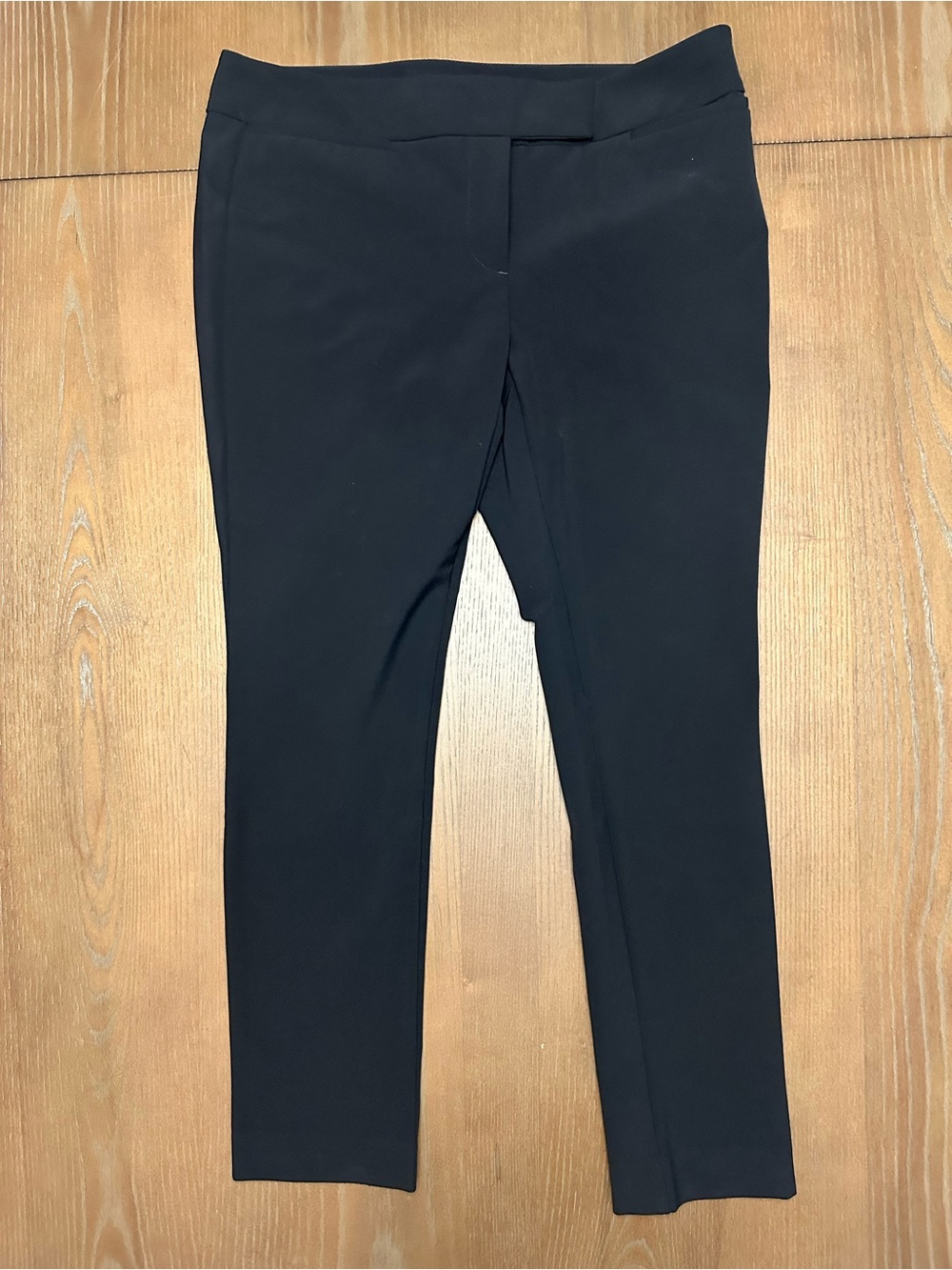 Black Slim Modern Ankle Pants